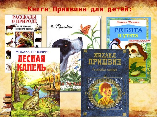 Пришвин биография презентация