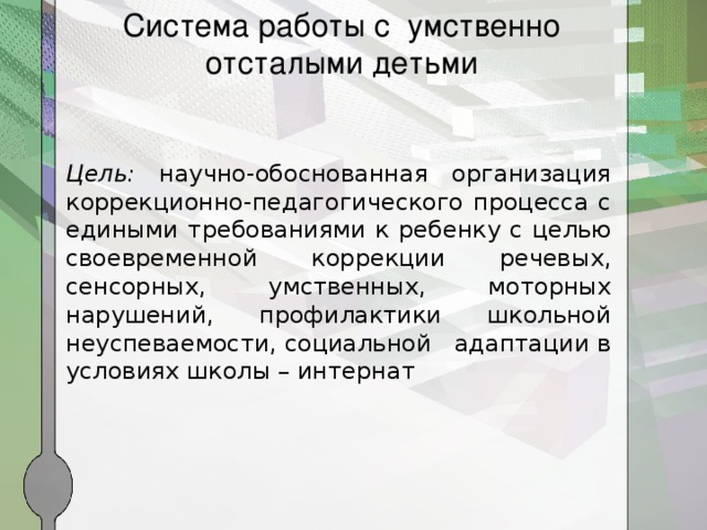 Руководство по работе с детьми с умственной отсталостью Дефектология Проф