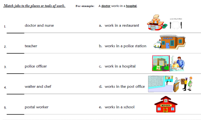 Work worksheet