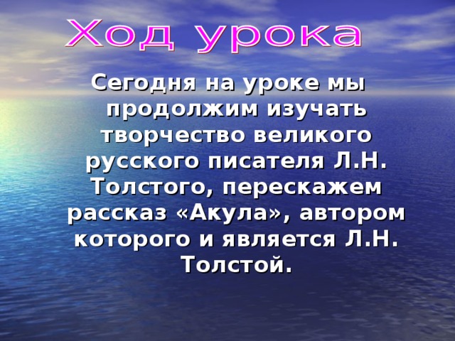 Толстой акула план