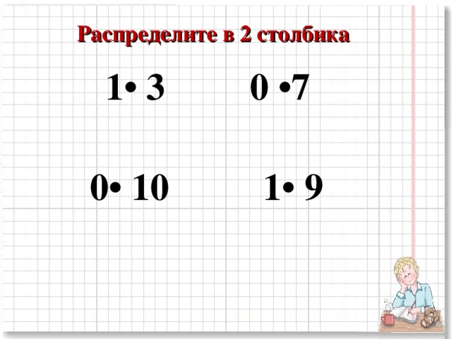 Умножение числа на 1 и 0. Урок 41 умножаем числа 1 класс конспект. Взрослая математика где столбики из 1 и 0.