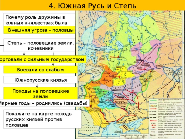 Борьба русских княжеств с кочевниками в xii в картинках