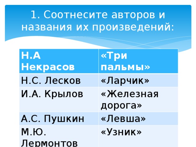 Соотнесите произведения жанры. Соотнести автора и название произведения. Соотнесите автора и название произведения. Соотнесите авторов и их произведения. Соотнесите названия произведений и их авторов.