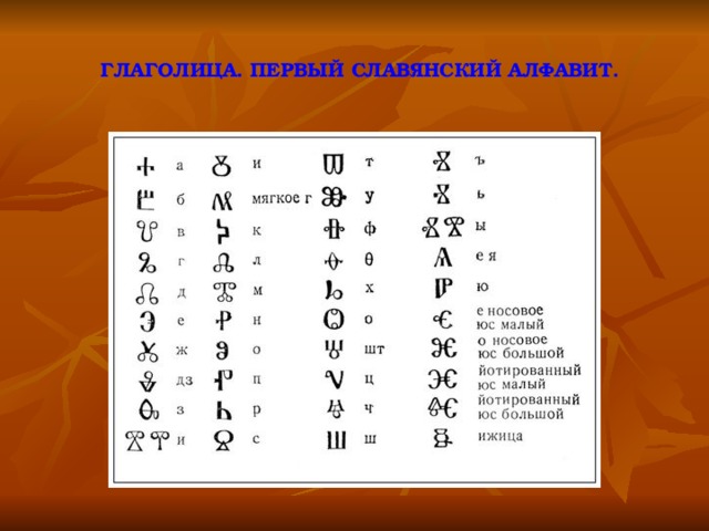 Глаголица значение букв. Кириллица и глаголица алфавит. Славянская глаголица.