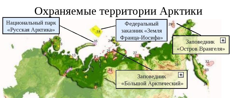 Большой арктический заповедник карта