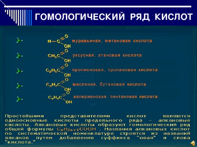 Пентановая кислота формула