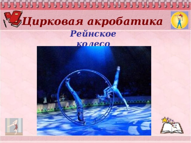 Цирковая акробатика Рейнское колесо 