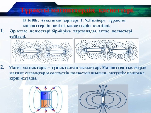 Магнит өрісі презентация