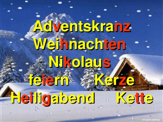 Ad v entskra nz Wei h nach ten Ni k olau s  fe ie rn Ker z e H ei li g abend Ke tt e 