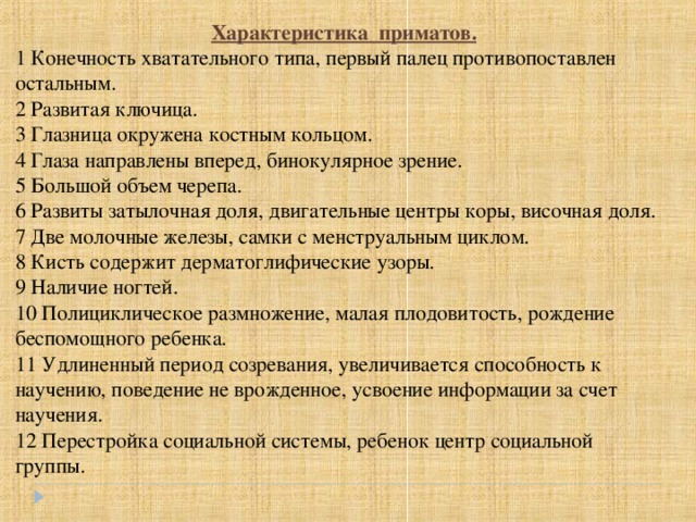 Формирование представлений об эволюции человека место человека в зоологической системе презентация