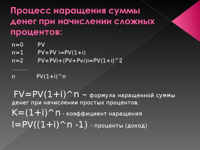 Переменные проценты. Формула FV=PV*(1+R*T). FV PV 1 R N формула. FV PV 1+I N. PV FV формулы.