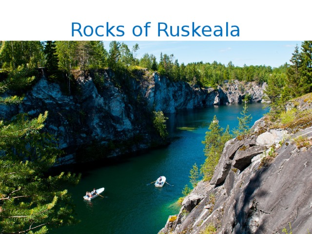 Rocks of Ruskeala 