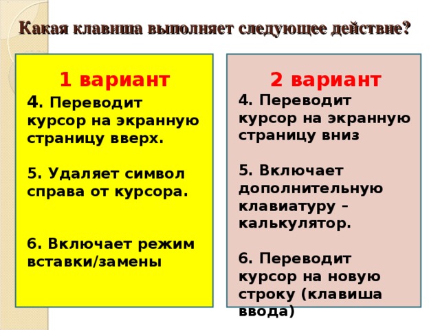 Представим ситуацию пользователь вводит текст используя клавиатуру какая из функций процессора