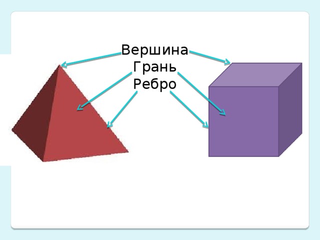 Вершина Грань Ребро  