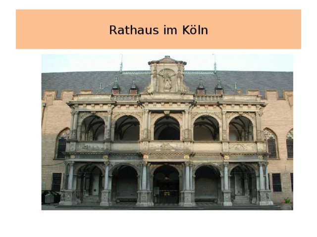Rathaus im Köln 