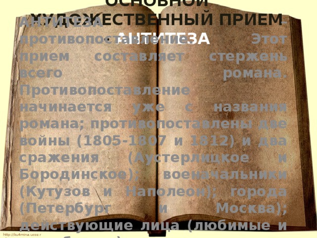 История создания войны и мира толстого презентация