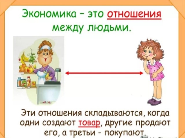 Для чего нужна экономика 3 класс презентация