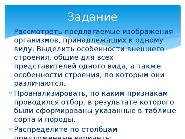 А также особенностей области