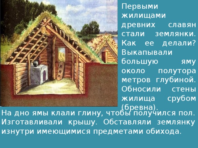 Землянка устланная коврами как пишется. Землянка жилище древних славян. Землянки и полуземлянки восточных славян.