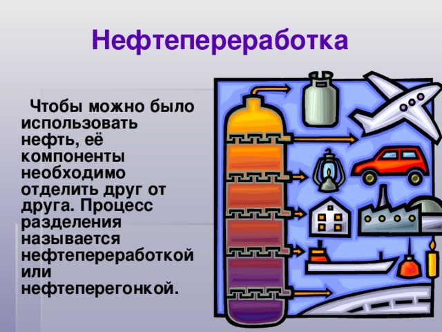 Переработка нефти картинки для презентации