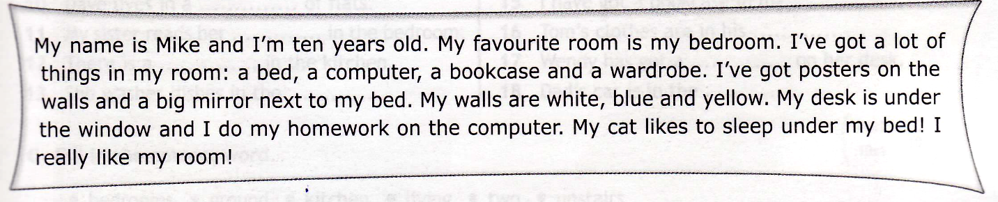 Mike is перевод. Mike has got a … On his Desk. Where is Mike. My favourite Room.