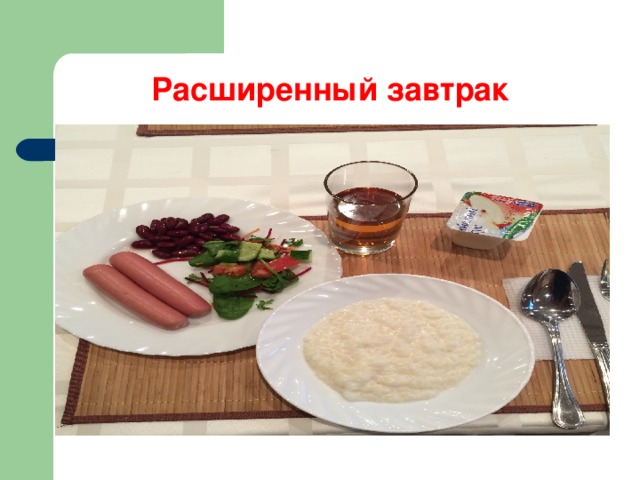 Расширенный завтрак 