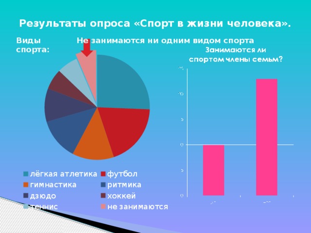 Диаграмма видов спорта