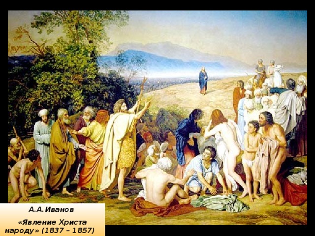 А.А.Иванов «Явление Христа народу» (1837 – 1857) 