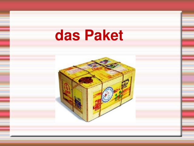 das Paket 