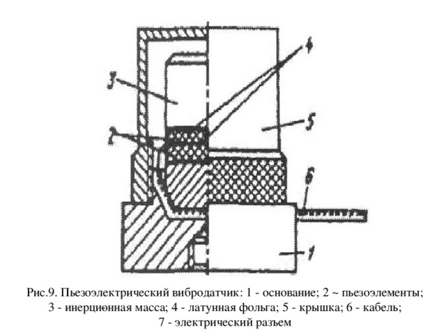 Пьезоэлектрический микрофон схема