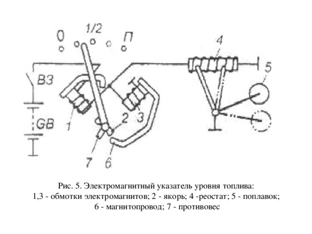 Схема подключения датчика уровня топлива уаз буханка