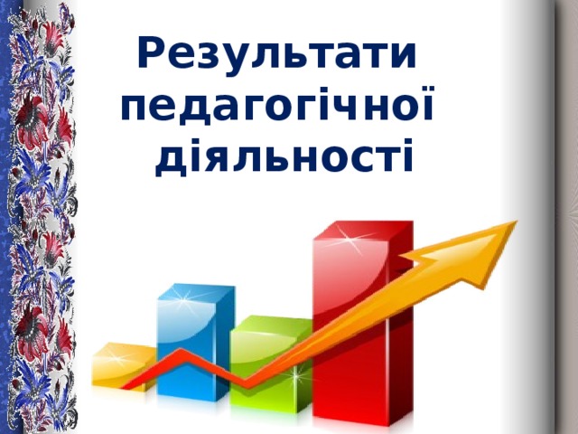 Результати педагогічної діяльності 