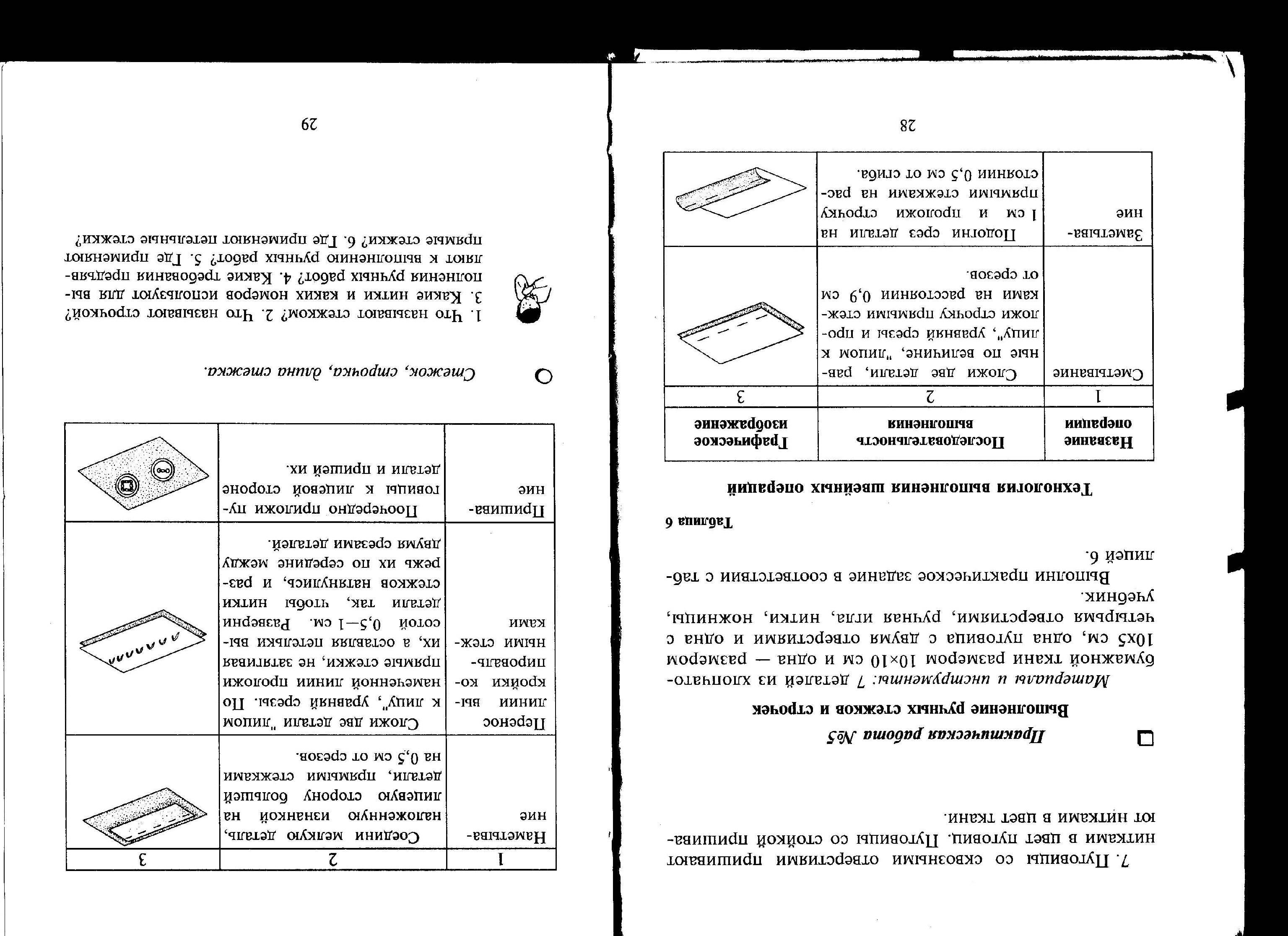 Урок: Ручные стежки и строчки