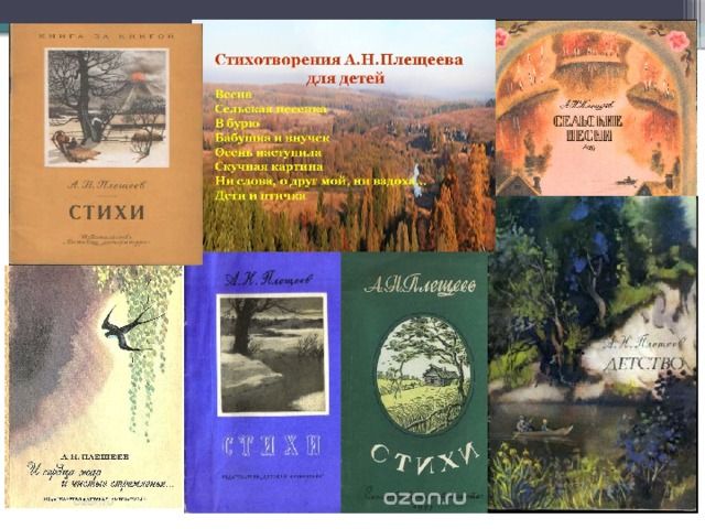 Книги А. Н. Плещеева 