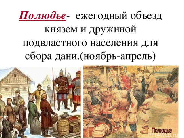 Сбор Дани полюдье. Сбор полюдья в древней Руси. Полюдье это в древней Руси 6 класс. Полюдье это в истории 6 класс.