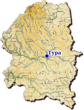 Карта п тура