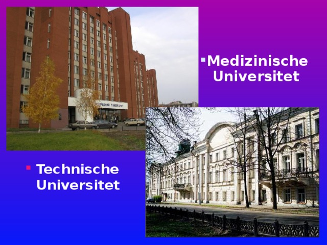 Medizinische Universitet Technische Universitet Technische Universitet Technische Universitet 