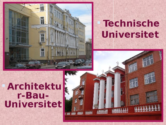 Technische  Universitet Architektur-Bau-Universitet  