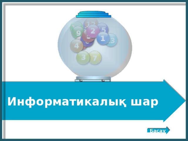 Информатикадан сыныптан тыс шара презентация