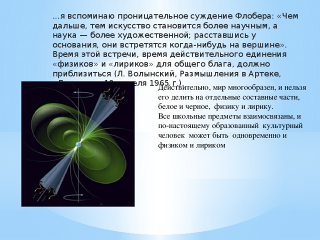 Физика в искусстве проект