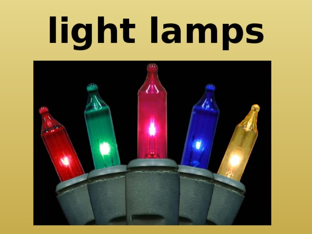 light lamps 