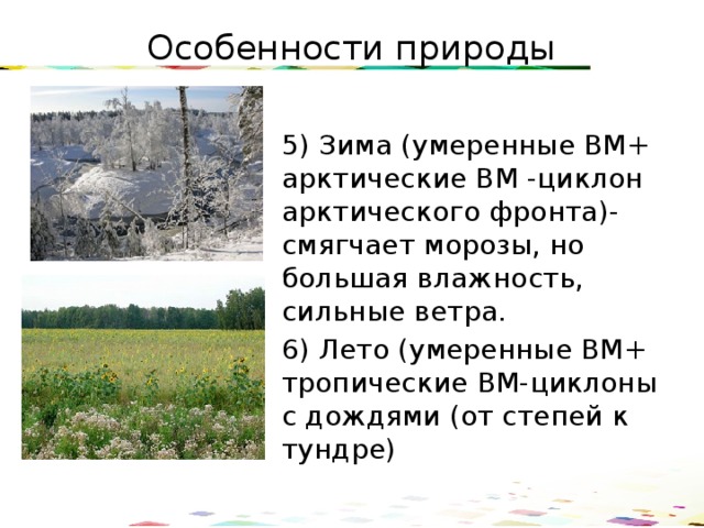 Природные особенности западной сибири. Особенность донецкого региона. Опасные природные явления в Западной Сибири.