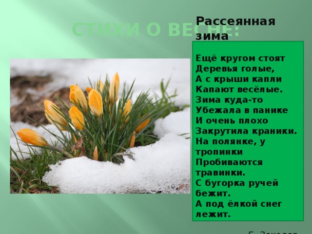 Проект 3 класс о времени года праздник поэзии 3 класс