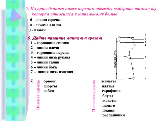 Проект пижама по технологии