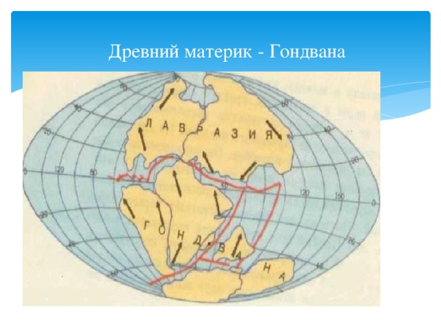 Пангея лавразия и гондвана схема