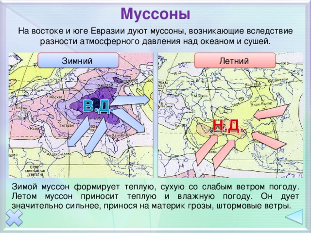 Климат евразии презентация