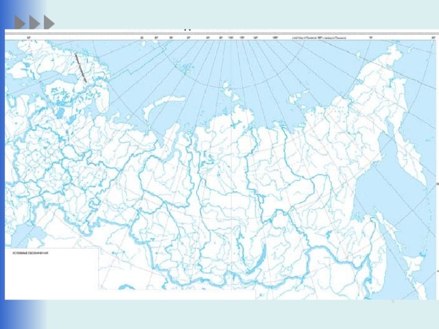 Карта россии полуострова