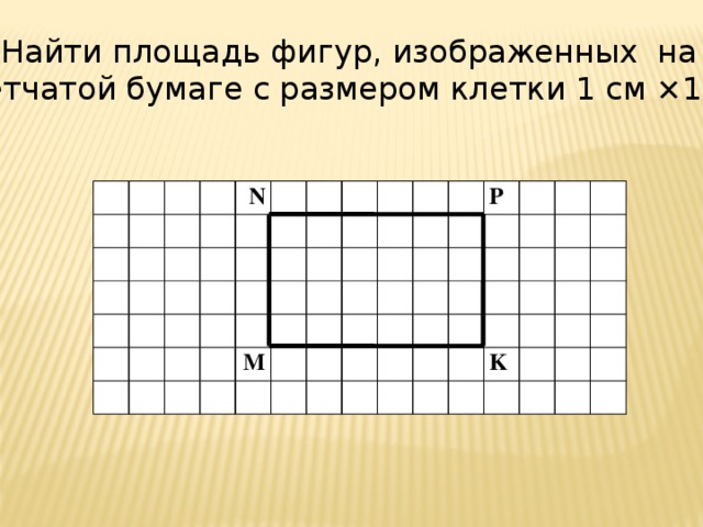 Площадь фигуры изображенной на графике