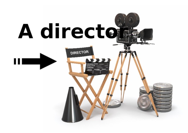 A director 