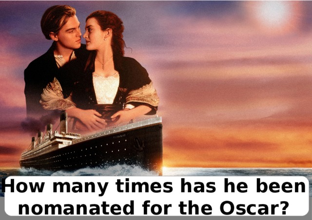 How many times has he been nomanated for the Oscar ?  